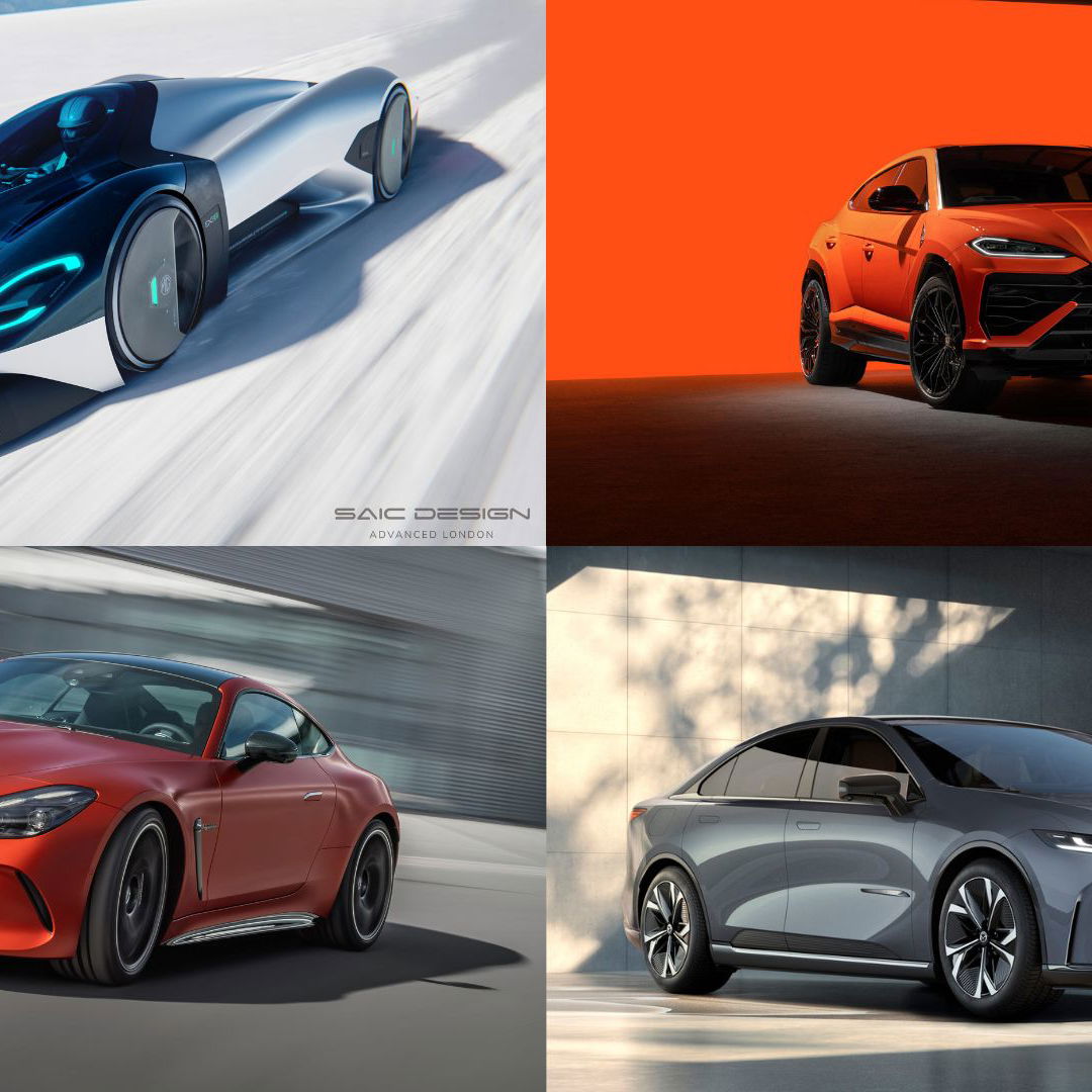 MG EXE181, Lamborghini Urus SE, Mazda EZ-6, Mercedes-AMG GT 63 Hybrid